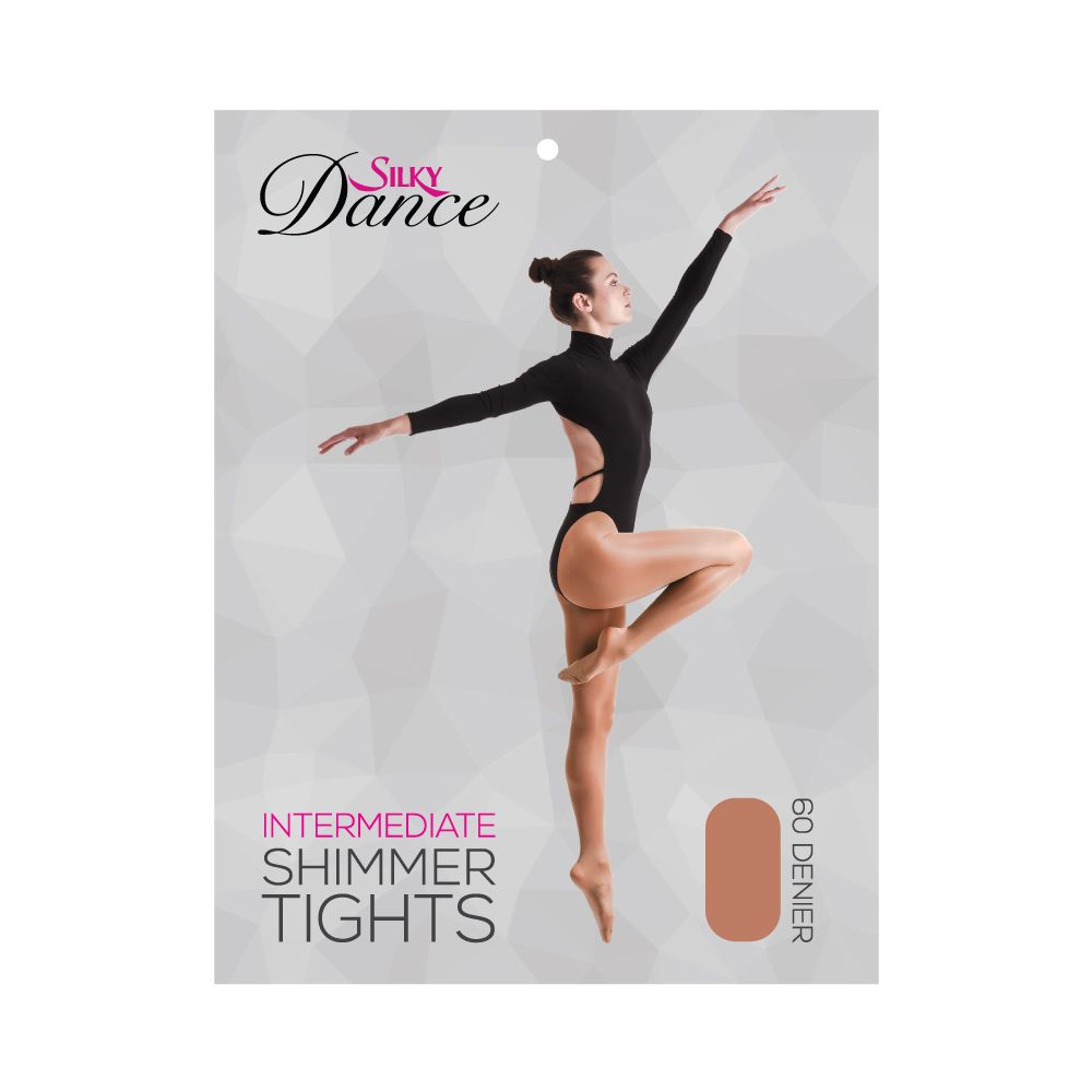 SILKY DANCE 60 Denier Shimmer Footed Tights